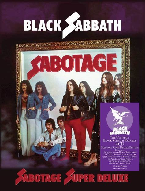 black sabbath sabotage songs